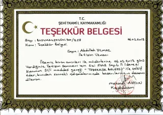 M. Abdullah Yılmaz profilinde yer alan galeri fotoğrafı.