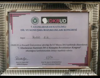 Uzm. Dkt. Betül Kök profilinde yer alan galeri fotoğrafı.