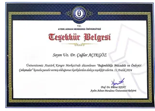 Uzm. Dr. Çağlar Açıkgöz profilinde yer alan galeri fotoğrafı.