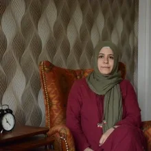 Kl. Psk. Necla Taşpınar Göveç — Psikoloji, İstanbul. Portre fotoğrafı.