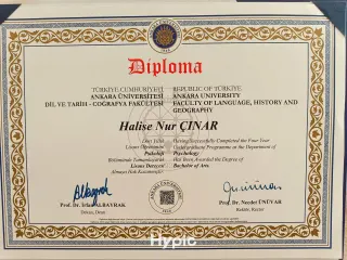 Psk. Halise Nur Çınar profilinde yer alan galeri fotoğrafı.