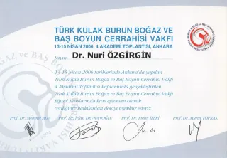 Prof. Dr. Nuri Özgirgin profilinde yer alan galeri fotoğrafı.