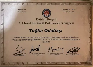 Psk. Tuğba Odabaşı profilinde yer alan galeri fotoğrafı.