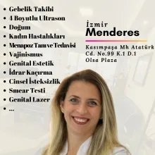 Op. Dr. Sibel Barut — Kadın Hastalıkları Ve Doğum, İzmir. Portre fotoğrafı.