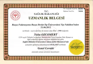 Op. Dr. Yulia Özcömert profilinde yer alan galeri fotoğrafı.