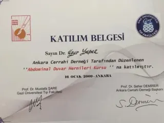 Op. Dr. Uğur Yaşar profilinde yer alan galeri fotoğrafı.