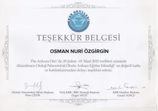 Prof. Dr. Nuri Özgirgin profilinde yer alan galeri fotoğrafı.