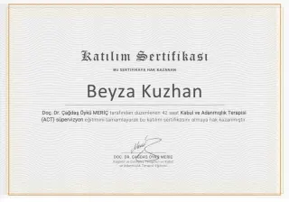 Uzm. Psk. Beyza Kuzhan Karakaş profilinde yer alan galeri fotoğrafı.