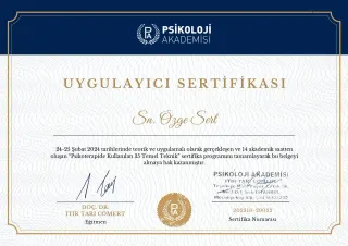 Psk. Özge Sert profilinde yer alan galeri fotoğrafı.