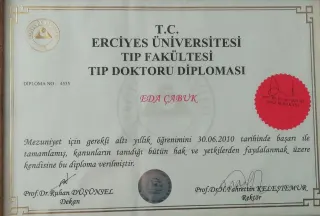 Op. Dr. Eda Çabuk Horoz profilinde yer alan galeri fotoğrafı.