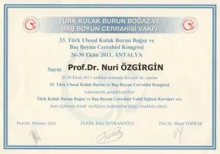 Prof. Dr. Nuri Özgirgin profilinde yer alan galeri fotoğrafı.