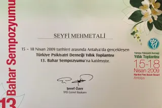 Uzm. Dr. Seyfi Memetali profilinde yer alan galeri fotoğrafı.