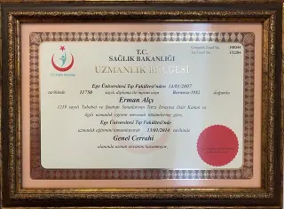 Doç. Dr. Erman Alçı profilinde yer alan galeri fotoğrafı.