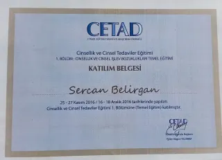 Uzm. Dr. Sercan Belirgan profilinde yer alan galeri fotoğrafı.