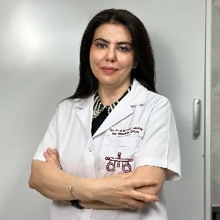 Op. Dr. Melek Yıldız Yalınkılıç — Göz Hastalıkları, Şanlıurfa. Portre fotoğrafı.
