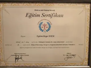 Uzm. Psk. Eylem Esen profilinde yer alan galeri fotoğrafı.