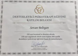 Uzm. Dr. Sercan Belirgan profilinde yer alan galeri fotoğrafı.