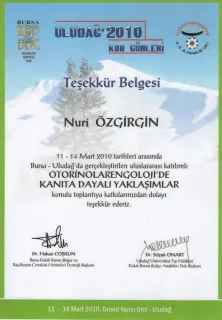 Prof. Dr. Nuri Özgirgin profilinde yer alan galeri fotoğrafı.