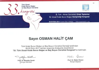 Doç. Dr. Osman Halit Çam profilinde yer alan galeri fotoğrafı.
