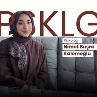 Psk. Nimet Büşra Kalemoğlu — Psikoloji. Portre fotoğrafı.