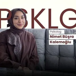 Psk. Nimet Büşra Kalemoğlu — Psikoloji. Portre fotoğrafı.