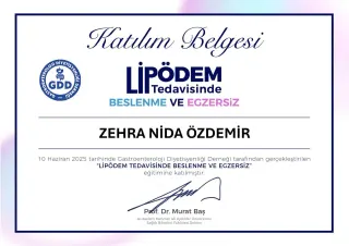 Dyt. Zehra Nida Özdemir profilinde yer alan galeri fotoğrafı.
