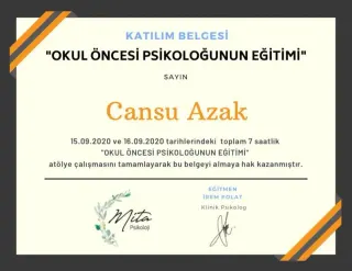Kl. Psk. Cansu Azak Kahya profilinde yer alan galeri fotoğrafı.